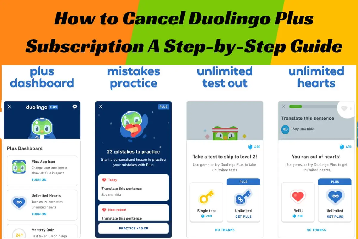How to Cancel Duolingo Plus Subscription