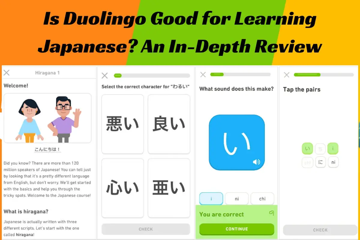 Is Duolingo Good for Learning Japanese