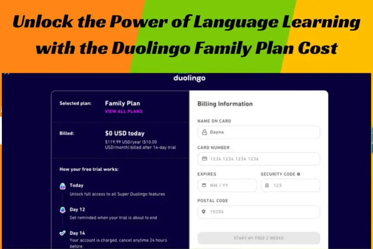 Duolingo Family Plan Cost: The Facts