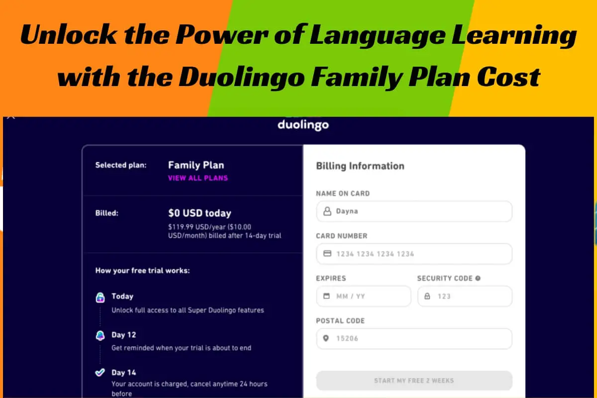 Unlock the Power of Language Learning with the Duolingo Family Plan Cost
