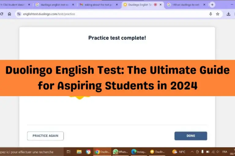 Duolingo English Test: Guide for Aspiring Students in 2024