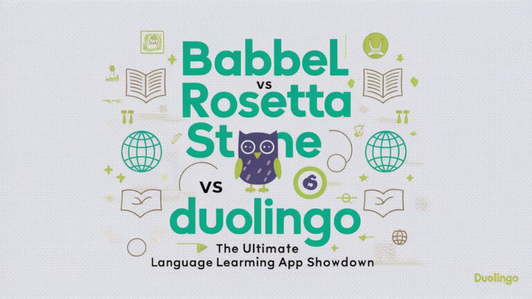 Babbel vs Rosetta Stone vs Duolingo