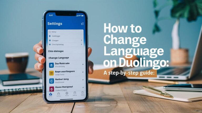 How to Change Language on Duolingo