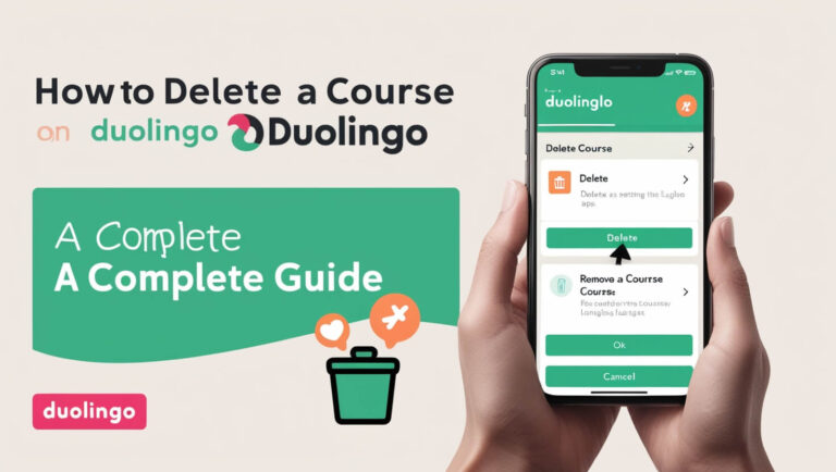 How to Delete a Course on Duolingo