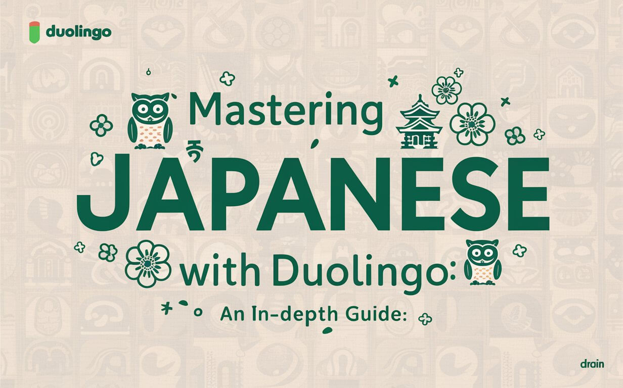 Mastering Japanese with Duolingo