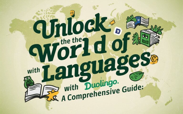 Unlock the World of Languages with Duolingo