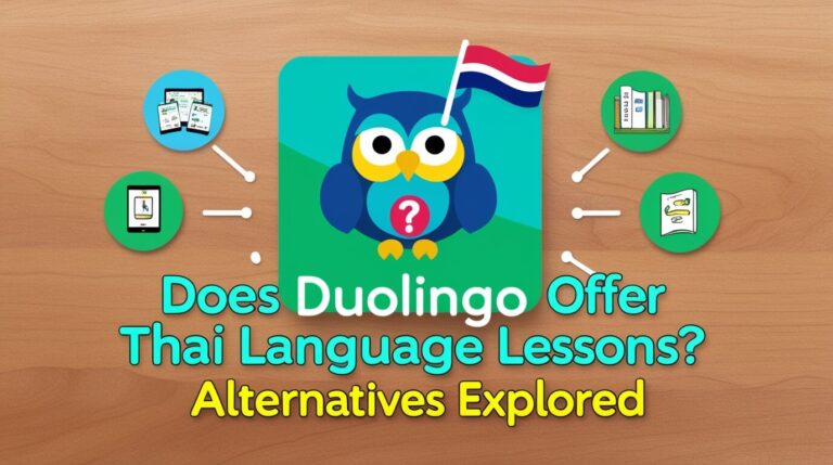 Does Duolingo Offer Thai Language Lessons