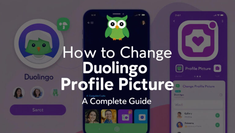 How to Change Duolingo Profile Picture