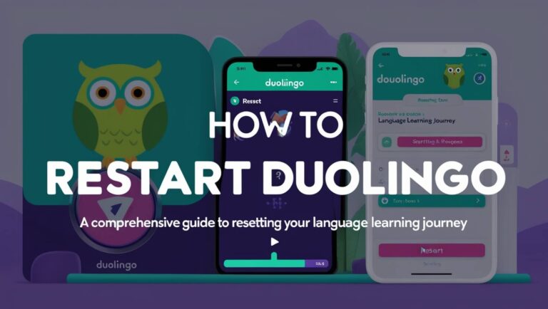 How to Restart Duolingo