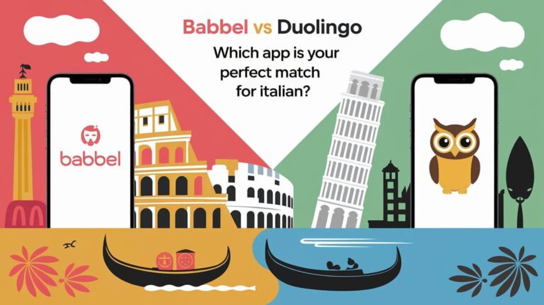 Babbel vs Duolingo Italian