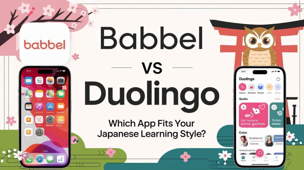 Babbel vs Duolingo Japanese