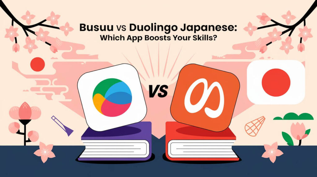 Busuu vs Duolingo Japanese