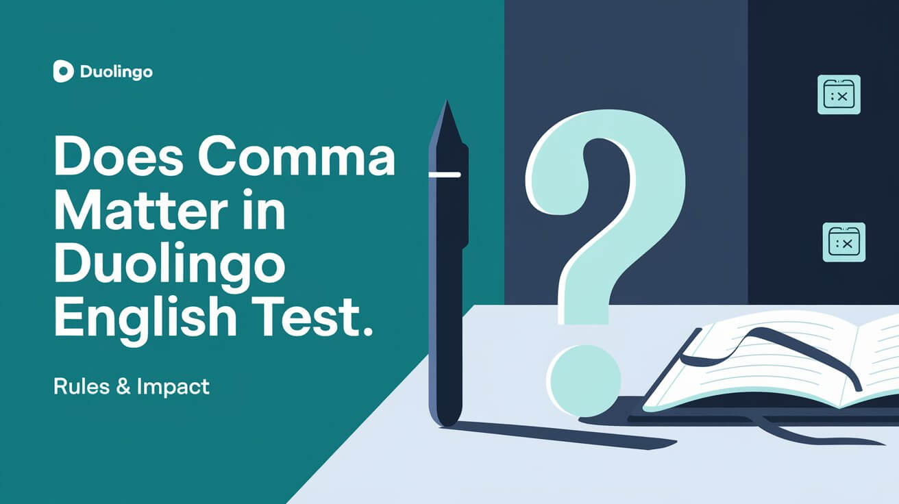 Does Comma Matter In Duolingo English Test