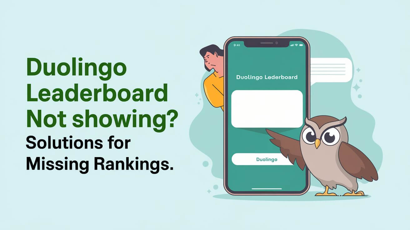 Duolingo Leaderboard Not Showing