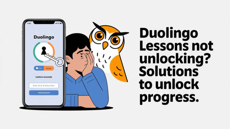 Duolingo Lessons Not Unlocking