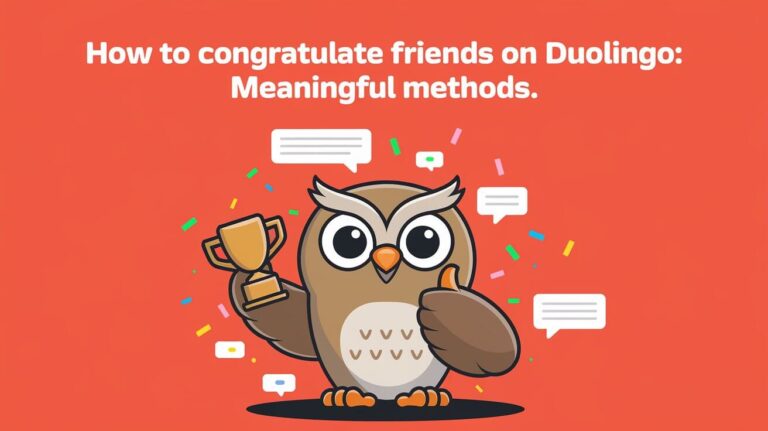 How To Congratulate Friends On Duolingo