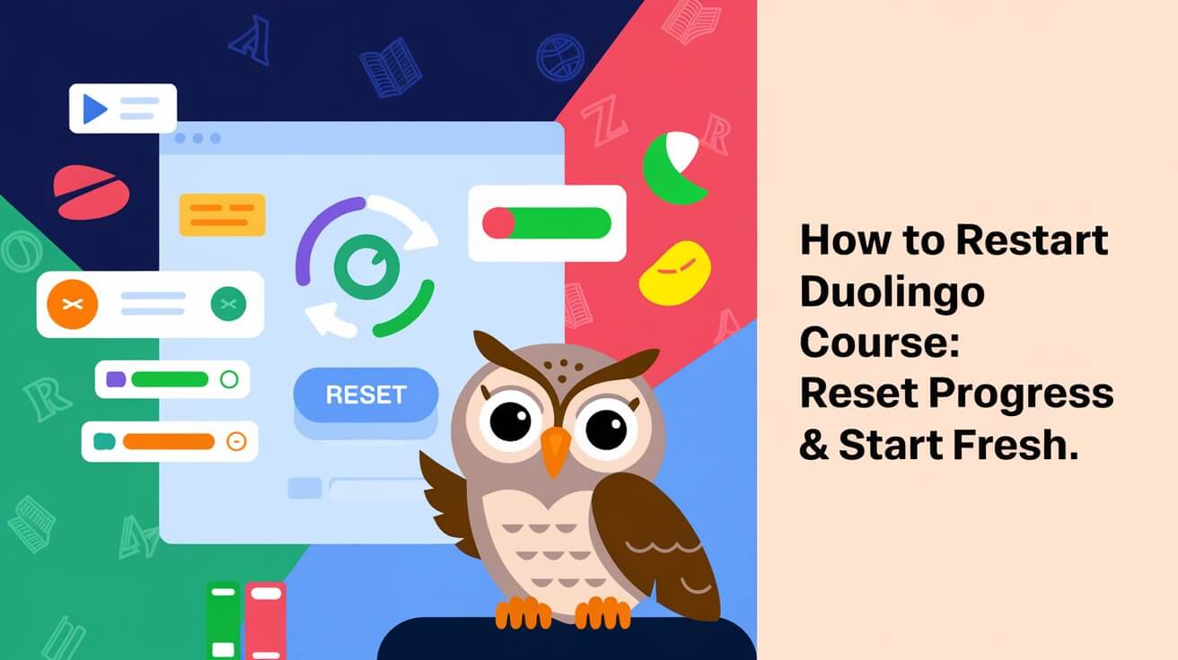 How To Restart Duolingo Course