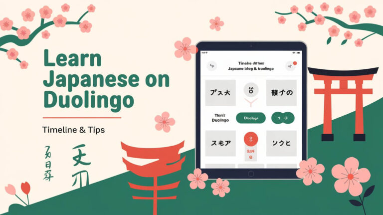 Learn Japanese On Duolingo: Timeline & Tips