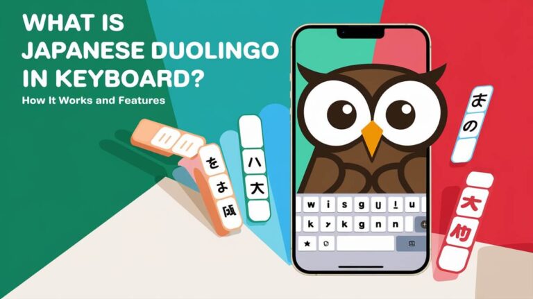 What Is Japanese Duolingo In Keyboard: How It Works and Features