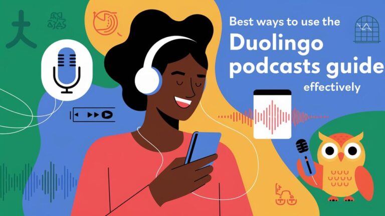 Best Ways to Use the Duolingo Podcasts Guide Effectively