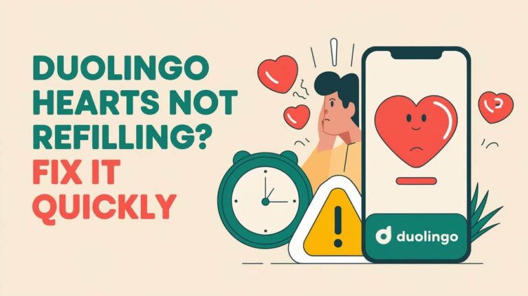 Duolingo Hearts Not Refilling