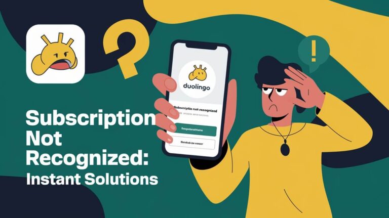 Duolingo Subscription Not Recognized