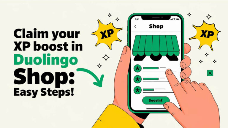 How To Claim Xp Boost In Shop Duolingo