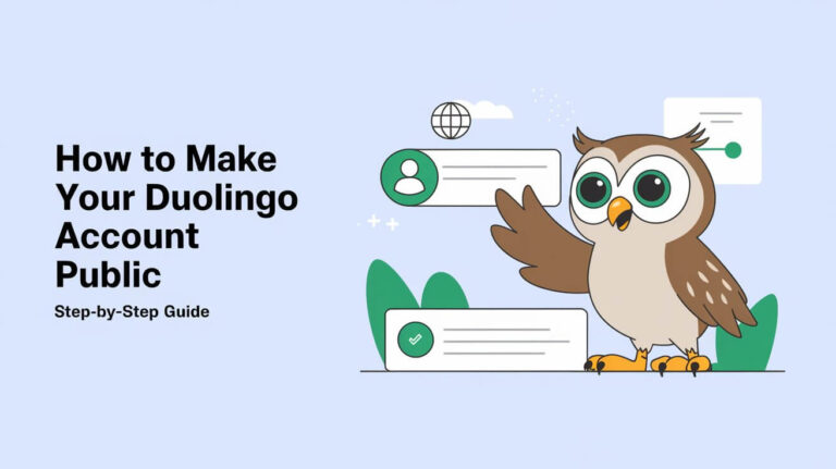 How To Make Duolingo Account Public