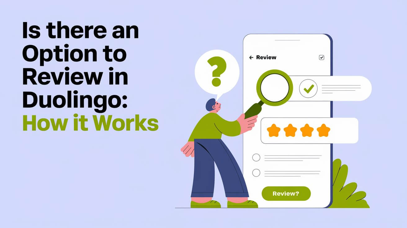 Is There An Option To Review In Duolingo