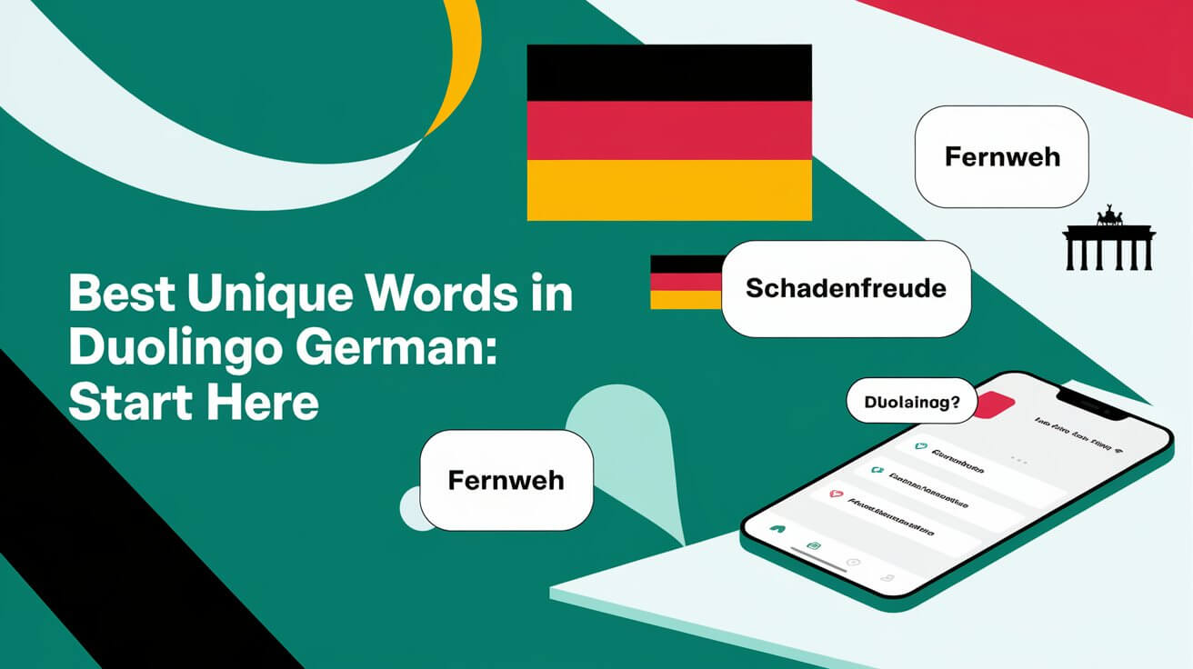 Best Unique Words In Duolingo German