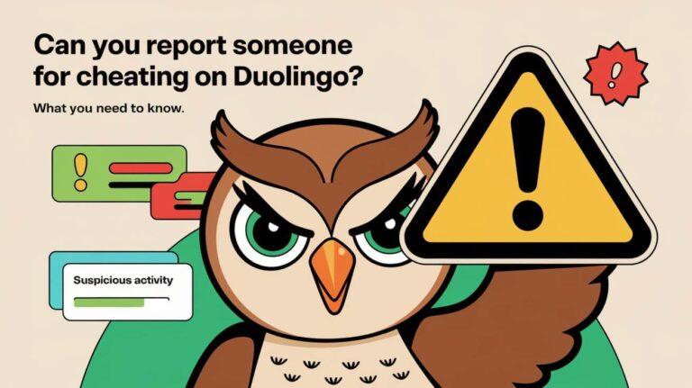 Can You Report Someone For Cheating On Duolingo