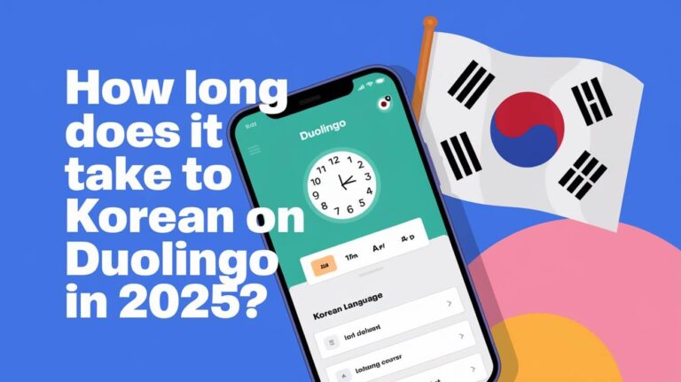 How Long Does It Take To Learn Korean On Duolingo