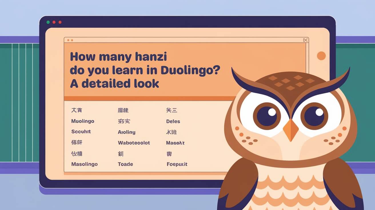 How Many Hanzi Do You Learn In Duolingo