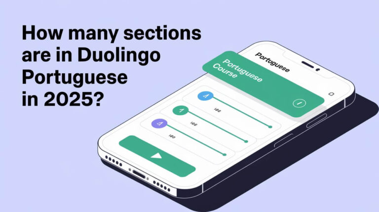 How Many Sections Are In Duolingo Portuguese