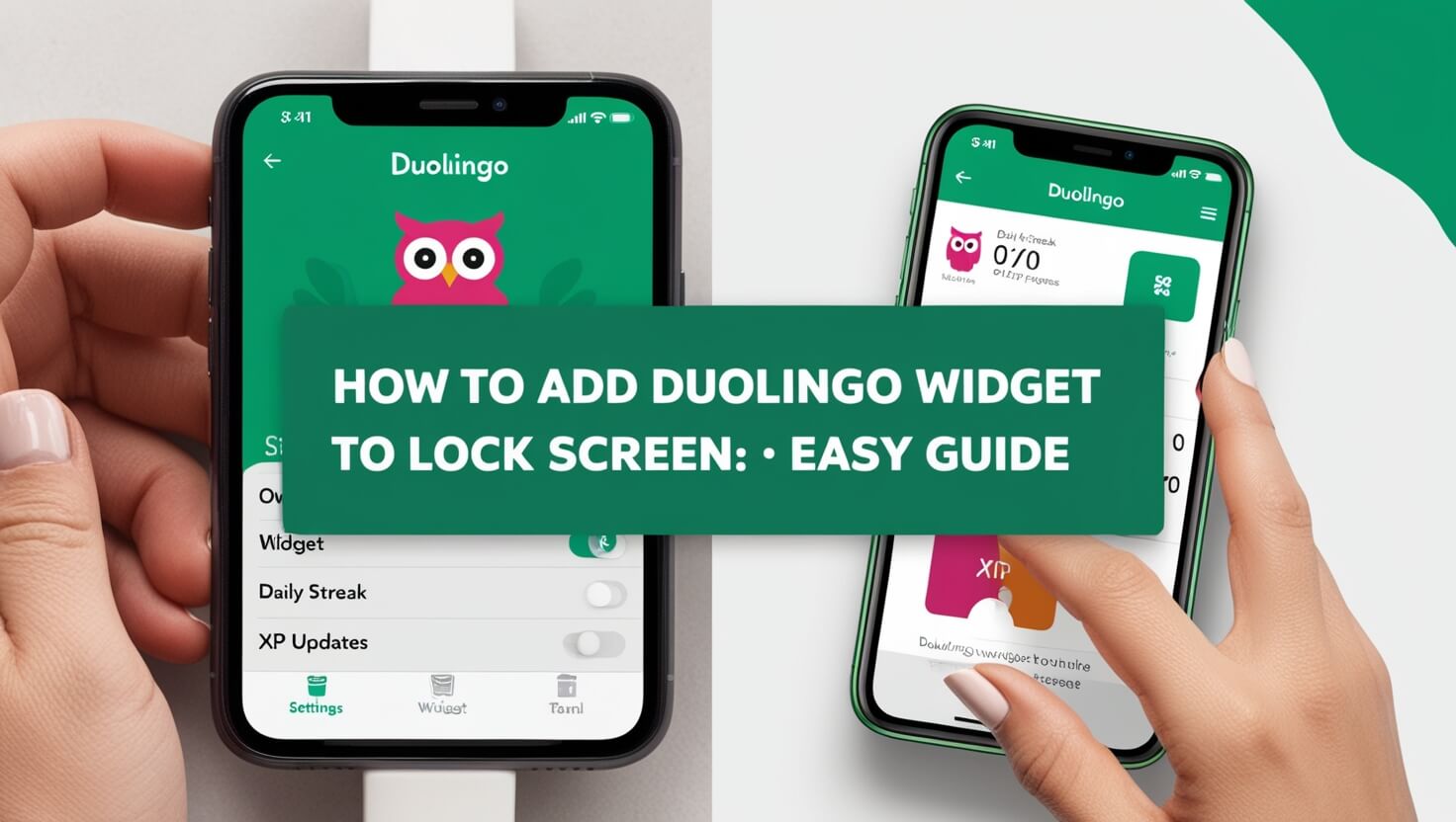 How To Add Duolingo Widget To Lock Screen