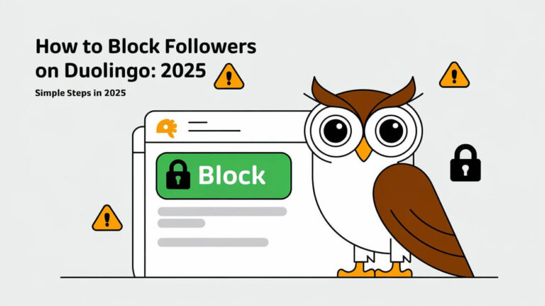 How To Block Followers On Duolingo