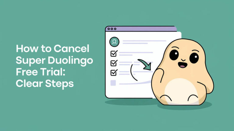 How To Cancel Super Duolingo Free Trial