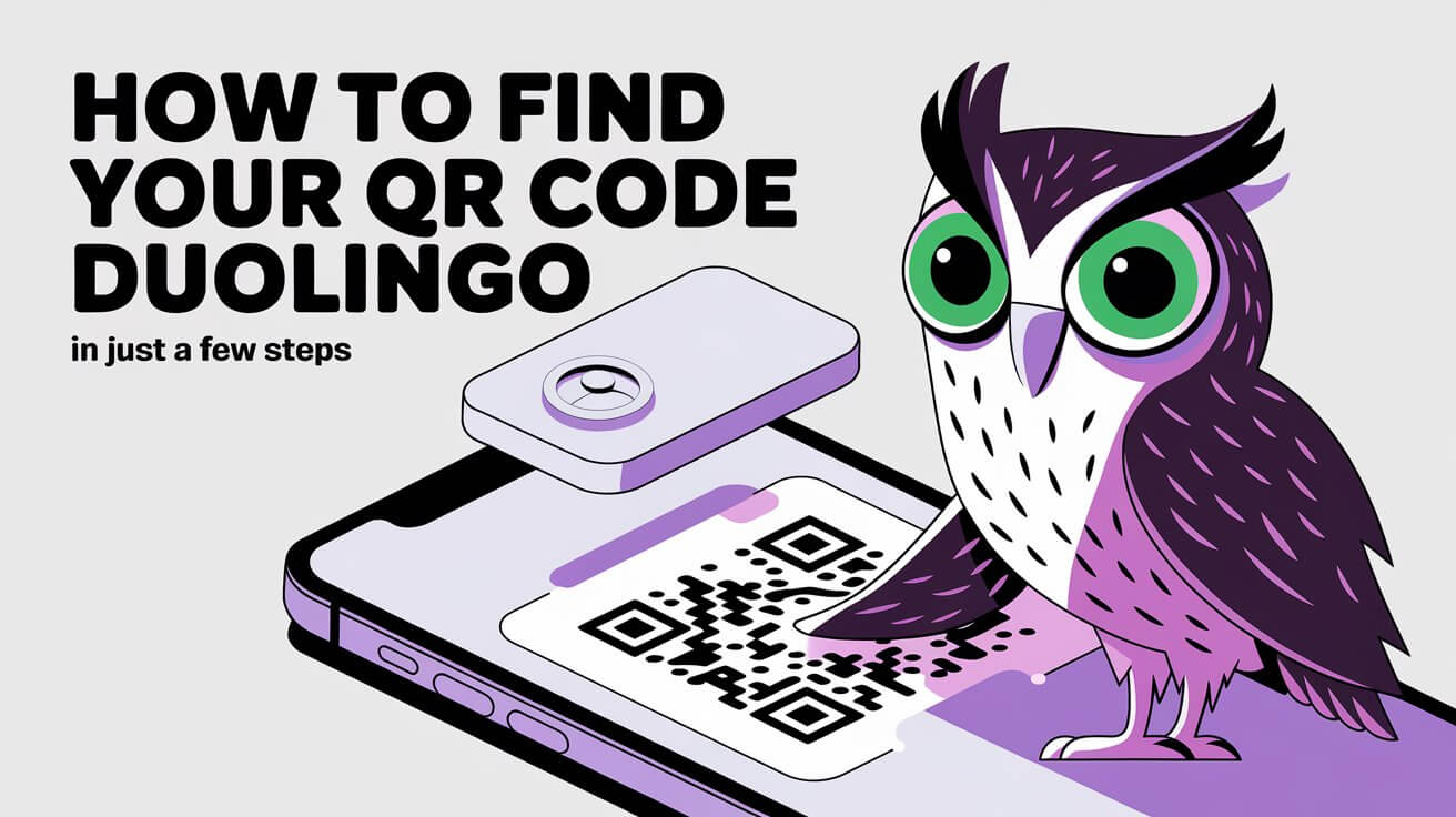 How To Find Your QR Code on Duolingo