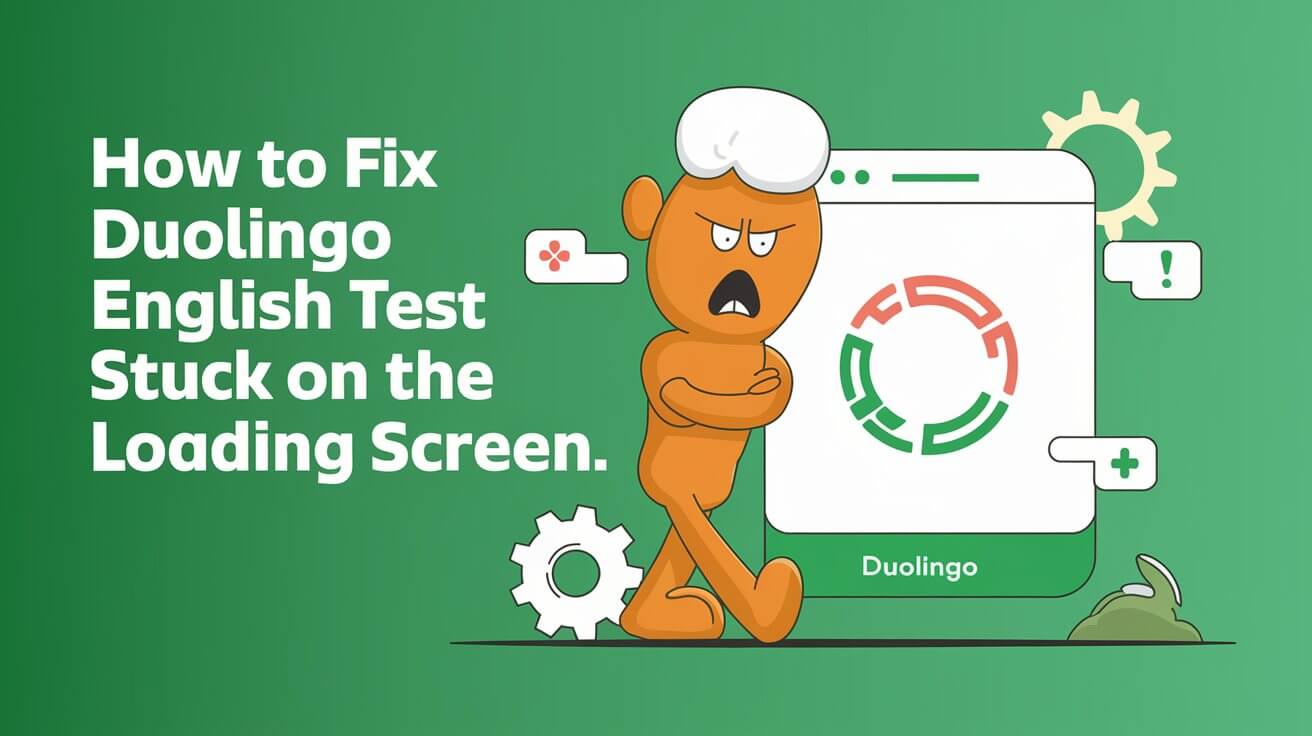 How To Fix Duolingo English Test Stuck On The Loading Screen