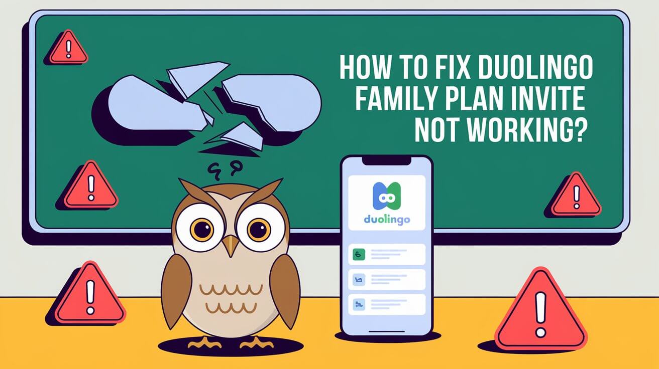 How to Fix Duolingo Family Plan Invite Not Working