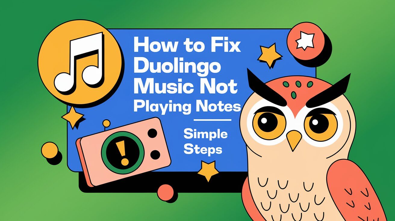 How to Fix Duolingo Music Not Playing Notes