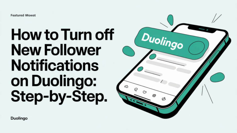 How To Turn Off New Follower On Duolingo