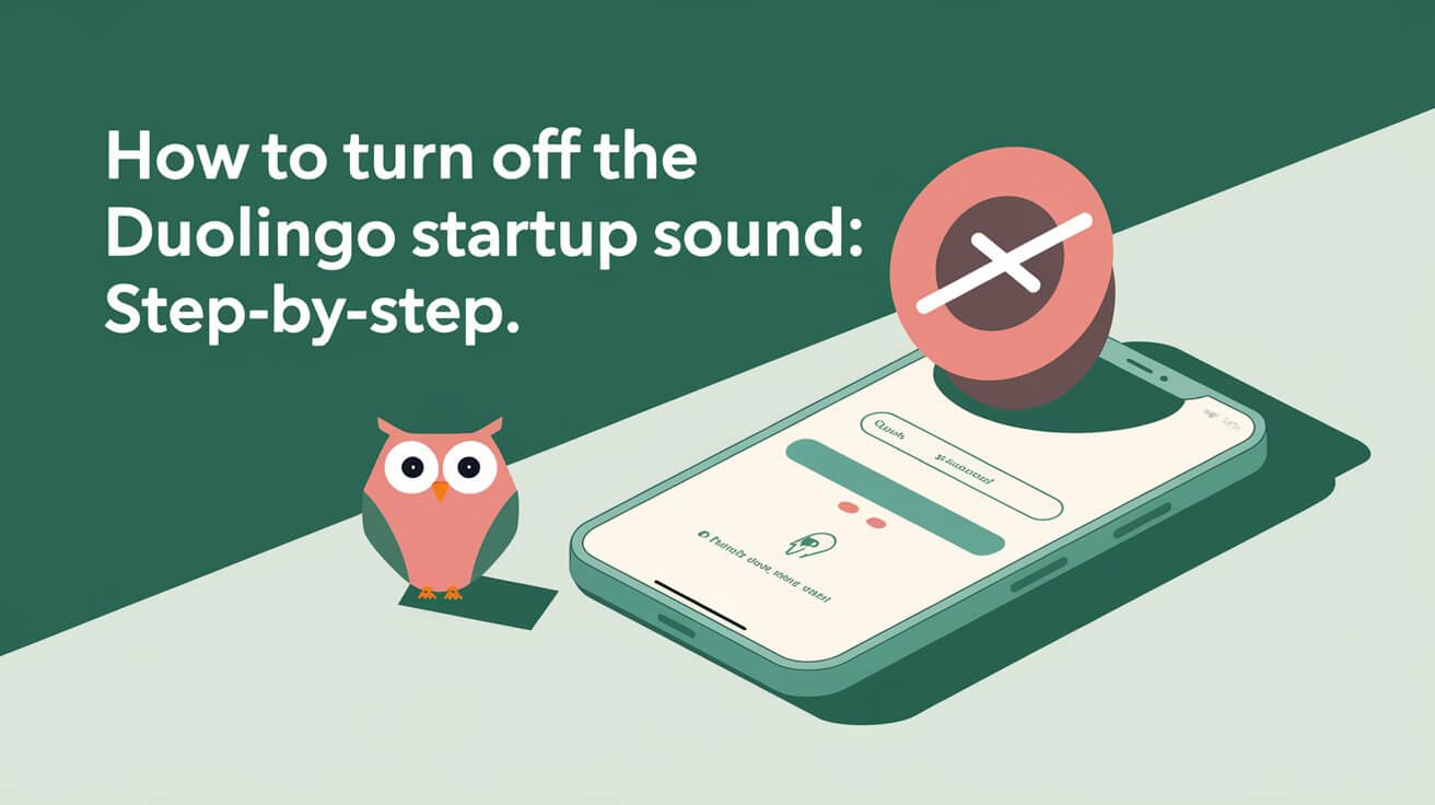 How to Turn Off The Duolingo Startup Sound