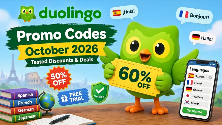 Duolingo Promo Codes October 2026: Tested Discounts & Deals