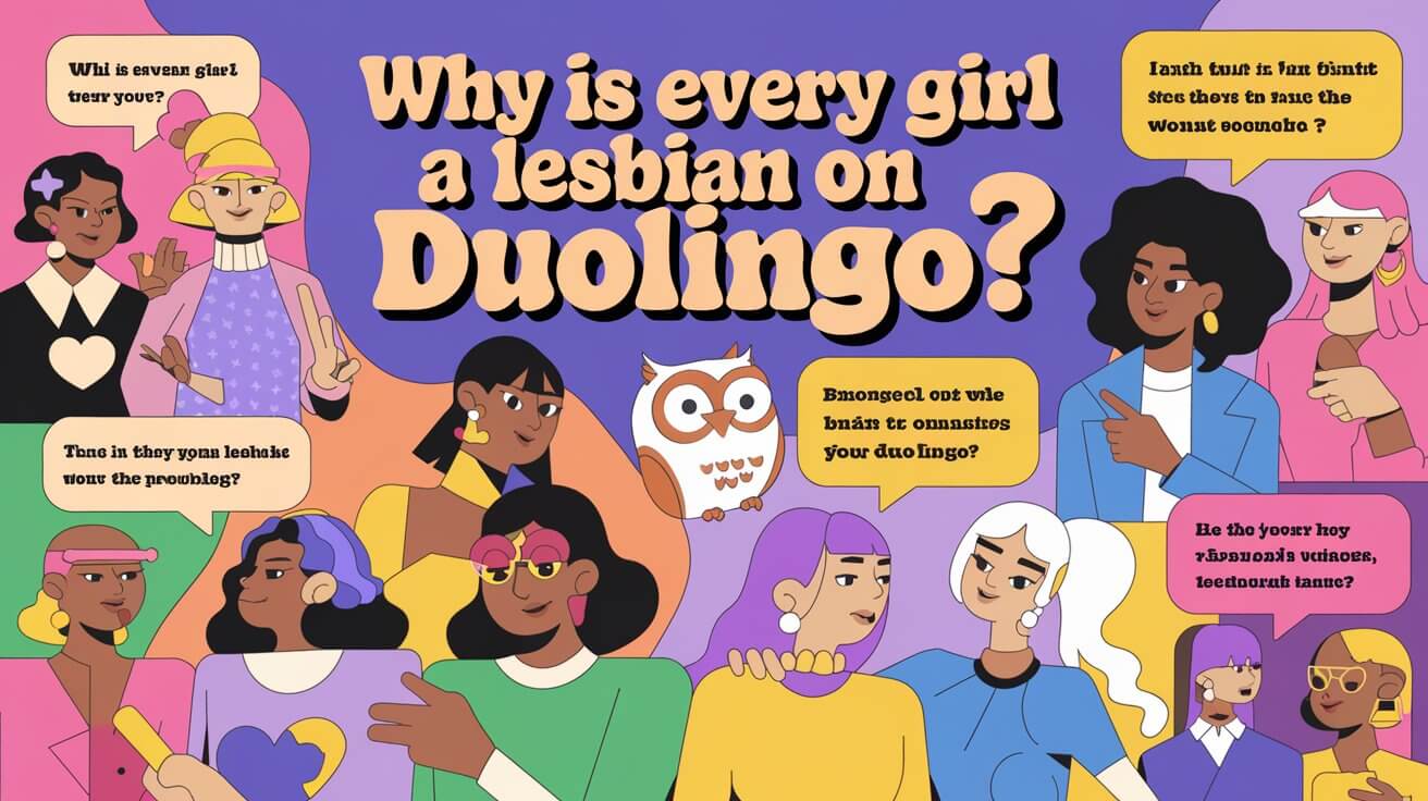 Why Is Every Girl A Lesbian On Duolingo