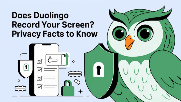 Does Duolingo Record Your Screen