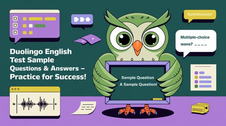 Duolingo English Test Sample Questions And Answers