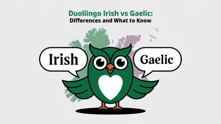 Duolingo Irish Vs Gaelic