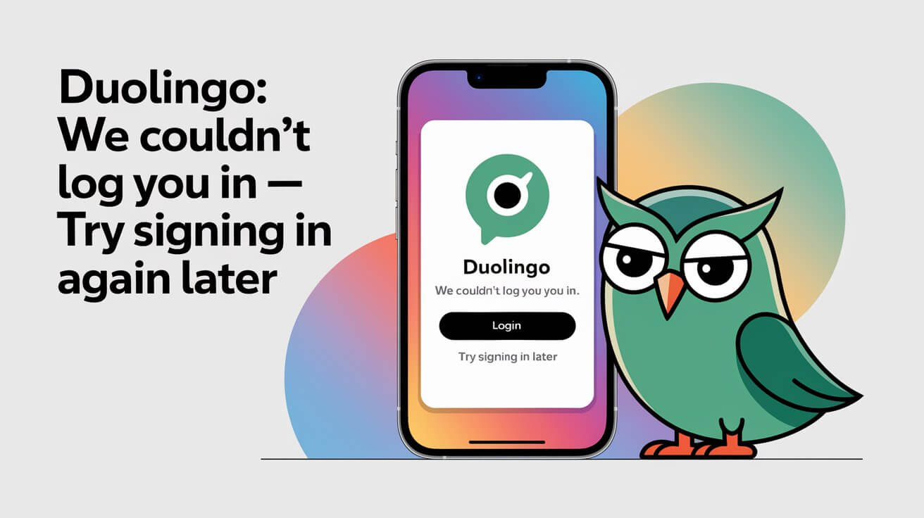 Duolingo We Couldn't Log You In Try Signing In Again Later