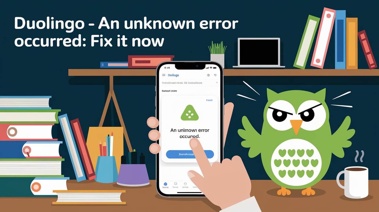 Duolingo - An Unknown Error Occurred